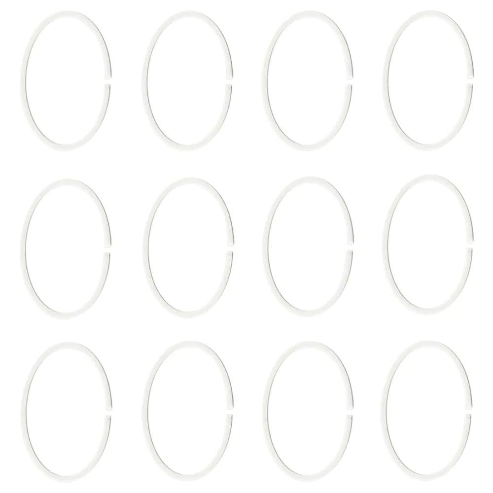 IKEA hammam perdesini asmak üçin halkalar