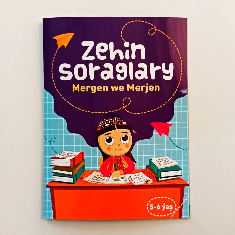 Mergen we Merjen Zehin soraglary kitaby 5-6 ýaş,19 sahypa