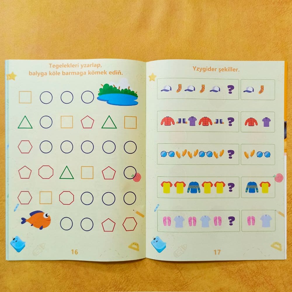Mergen we Merjen Zehin soraglary kitaby 3-4 ýaş, 23 sahypa