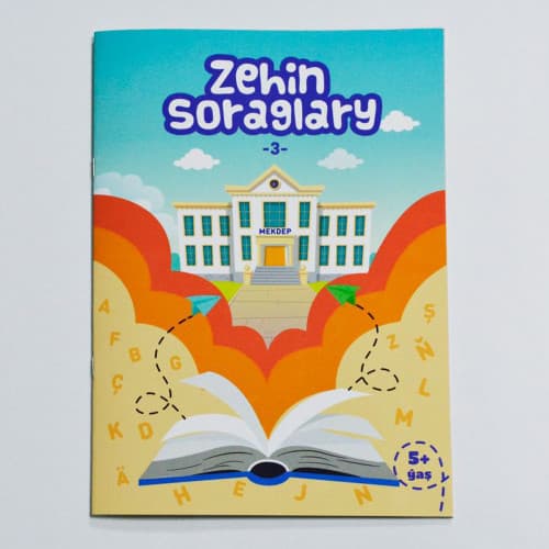 Zehin Soraglary-3 gönükmeler kitaby 5+ýaş