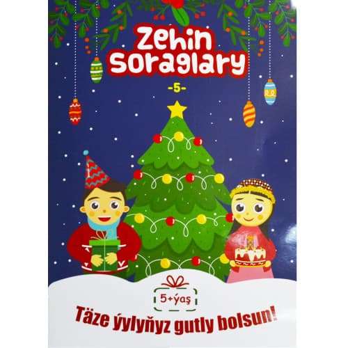 Zehin Soraglary-5 gönükmeler kitaby 5+ýaş